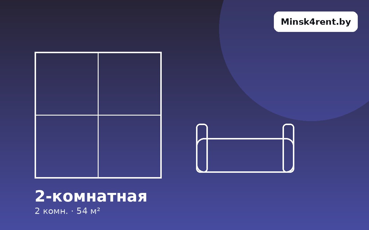 2-комнатная у парка Горького